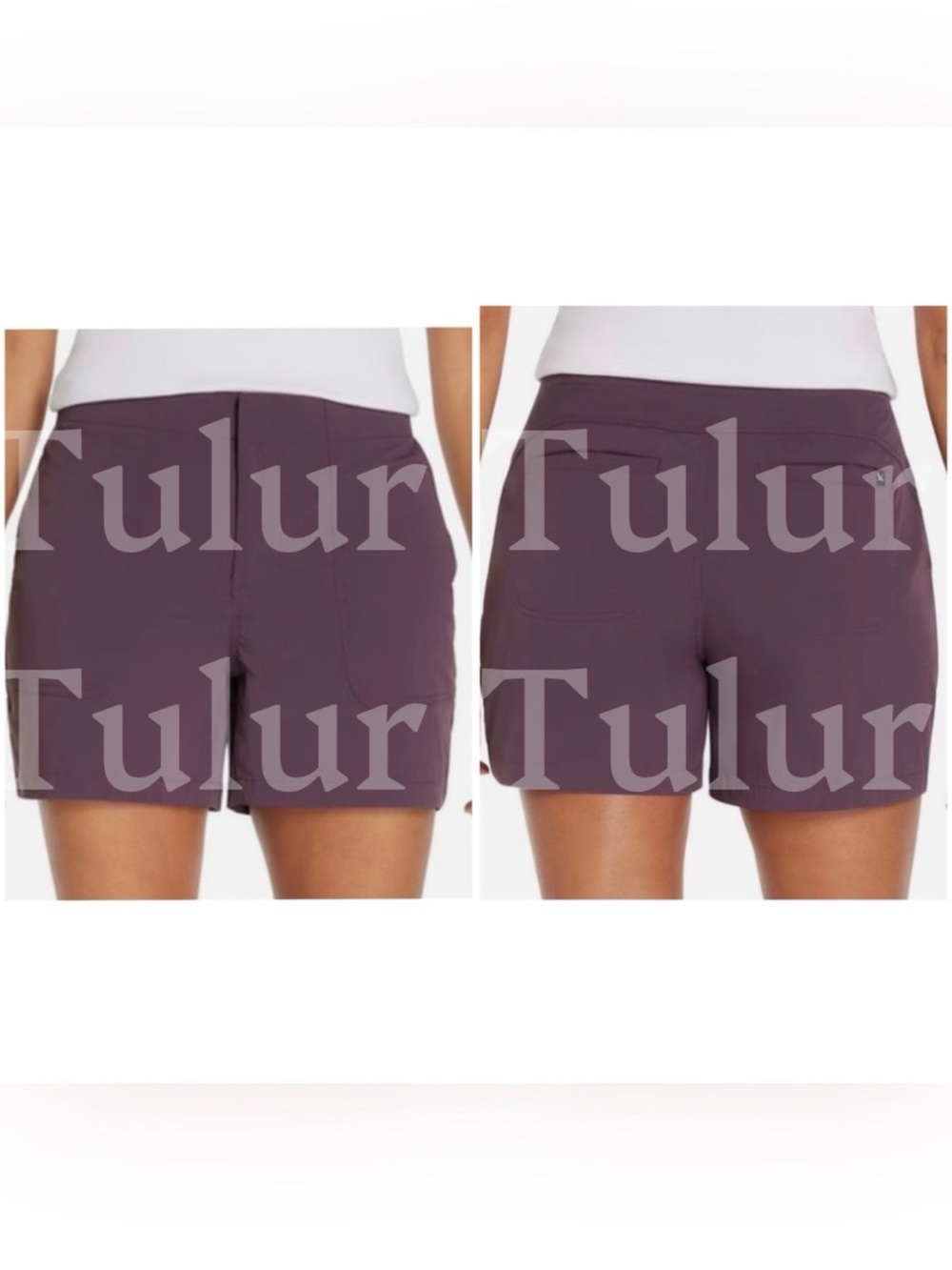 Eddie Bauer Ladies Hiker Short Purple 4